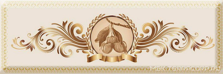 Decor Medallion Fruits 04 XX10x30