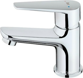 Смеситель для раковины, без донного клапана, хром XX
