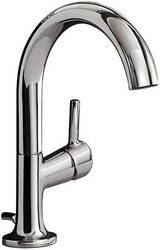 Смеситель для раковины однорычажный на 1 отв. с д/к (цв. хром), LaFleur XX