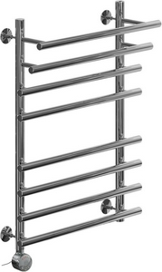 Полотенцесушитель "" 800*500 мм,  электрический, ТЭН слева, цвет хром ZZ Ника ЛБ-3 ЛБ-3 80/50 электр./ левый