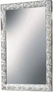 Зеркало Rosa 92x67см, (цв. Argento),  ZZ Cezares Laura Rosa 600/A