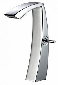 Смеситель для раковины, высокий излив h 280(230)мм, БЕЗ д/к, (цв. хром),  ZZ 3M Arche 0218 CC