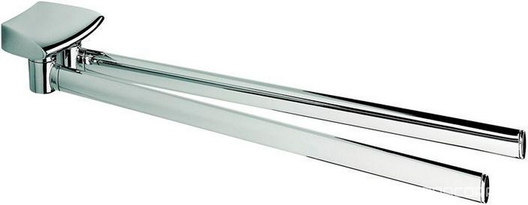 Полотенцедержатель двойной поворотн. 34,5 см, (цв.хром),  Colombo Land B2813.000