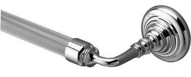 Полотенцедержатель 55см., стекло прозр., (цв. хром) Chelsea ZZ