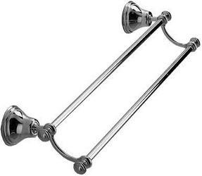 Полотенцедержатель 54 см двойной (цв. хром/золото), Old italy XX