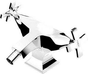 Смеситель для раковины на 1 отв., ручки "Крест", с д/к, (цв.хром),  ZZ Zucchetti Bellagio ZB1315