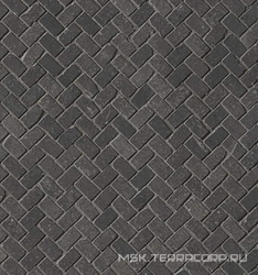 Maku Dark Gres Mosaico Spina Matt RT ZZ |30x30