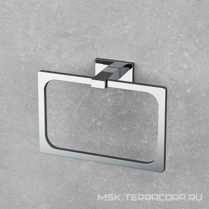 Полотенцедержатель-квадрат 20х14 см, хром,  Colombo Look B1631.000