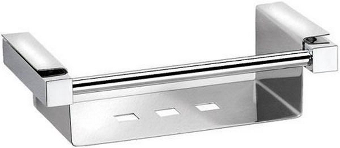 Полочка настенная металл. для ванны/душа 22х12хh6см, (хром)  Pomd'or Metric 38.60.10.002