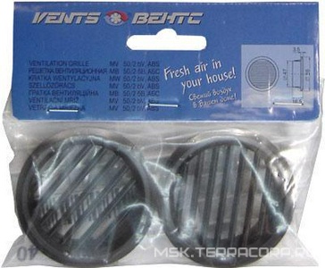 Решетка МВ 50/2 бВ корич. п/с XX Вентс Вентс 010602224