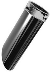 Стакан настенный (хром),  ZZ Inda Alessi A53100CR03