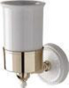 Стакан настенный (керамика/латунь)  ZZ Devon & Devon Dorothy DOR403ОТ