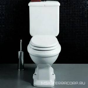 Сиденье для унитаза, с микролифтом, (полиэстр цв. белый, крепления цв. хром),  Simas Arcade AR006bi/cr