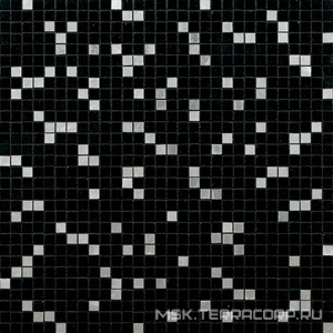Мозаика Princesse Black 1x1 |32.2x32.2 Bisazza Мозаичные смеси 10 39981