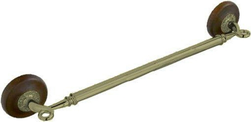 Полотенцедержатель 62см, (держ.цв.бронза/дерево), Novecentottanta legno Z XXZ
