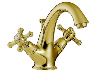 Смеситель для раковины, с д/к, (цв. золото), Old italy ZZ