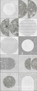 Керамическая плитка для стены Gracia ceramica Lane  grey wall 03 25х60 010100001541