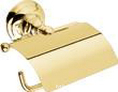 Держатель т/б, с крышкой, (цв.гальван.золото/swarovski),  ZZ Nicolazzi Classica 1492 GB 34