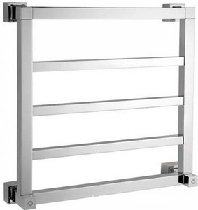 Полотенцесушитель 520хh520х135мм, подвод воды int.470мм, (цв.хром), краны, крепёж в компл., (ГВС, 6 bar) Margaroli 710/3 ZZ Margaroli Quadri 710/3 CR