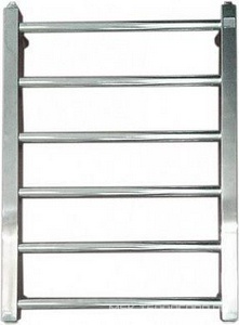 Полотенцесушитель 450хh608мм,на ГВС/сист.отопл.,до 13,5bar,G1/2,(креплен, кран Маевск., заглушка в компл.),БЕЗ кранов перекрыт,(нерж сталь)  KL Zehnder Stalox STXI-060-045