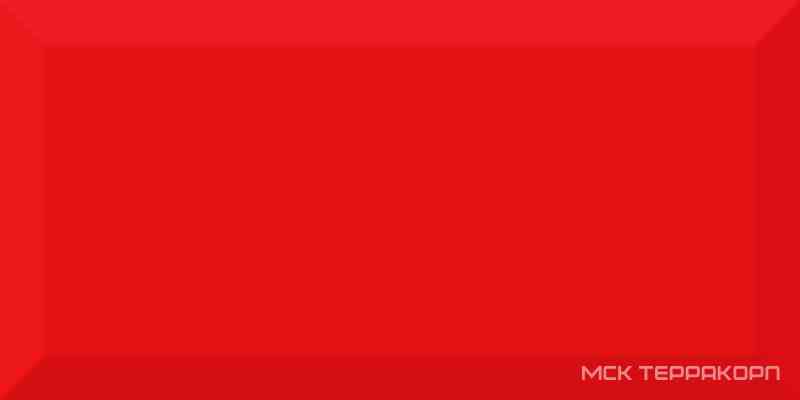 Monocolor Rojo Biselado Brillo KL|10x20
