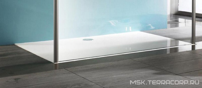 Поддон душевой А2=1100мм х А1=1000мм х h30мм, (БЕЗ рамы и сливного оборудования)  ZZ Huppe Huppe EasyStep 215033 055