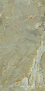 Керамогранит для пола и стены Ariostea Ultra Onici Onice Persia Lucidato (Shiny) 6 mm 150x300 UO6L300589