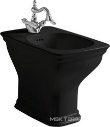 Биде напольное 36х54см, крепёж в компл., (цв.glossy black), Civitas ZZ