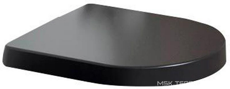 Сиденье для унитаза, с микролифтом, (цв. чёрный), App ZZ Flaminia APP AP119 Nero/QKCW03