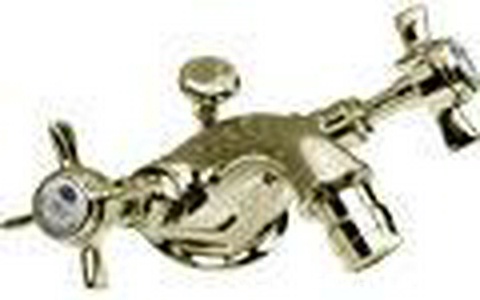 Смеситель на биде с д/к, (цв.латунь),  KL Devon & Devon Coventry MARF25