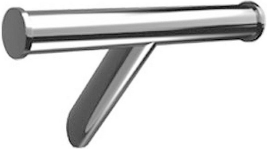 Держатель для туал.бумаги открытый, двойной (хром),  ZZ Inda Alessi A5325ВCR