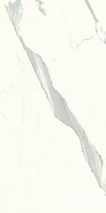 Керамогранит для пола и стены Ariostea Ultra Marmi Statuario Ultra Lucidato (Shiny) 6 mm 37,5x75 UM6L37260