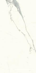 Керамогранит для пола и стены Ariostea Ultra Marmi Statuario Ultra Lucidato (Shiny) 6 mm 37,5x75 UM6L37260