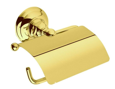 Держатель т/б, с крышкой, (цв.гальван.золото),  ZZ Nicolazzi Classica 1492 GB