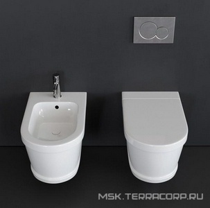 Сиденье для унитаза, с сист. Soft Close, (крепления цв.хром),  Tondo ZZ Ceramica Cielo Opera CPVOPTF