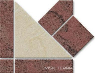 Бордюр угловой MR Pompeano MR02,MR04 ZZ|16x16