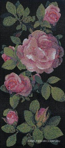 Мозаика Springrose Nero B (1 кор.=3,73 кв.м) ZZ| 129,1х290,5 Bisazza Декоративные панно 48030