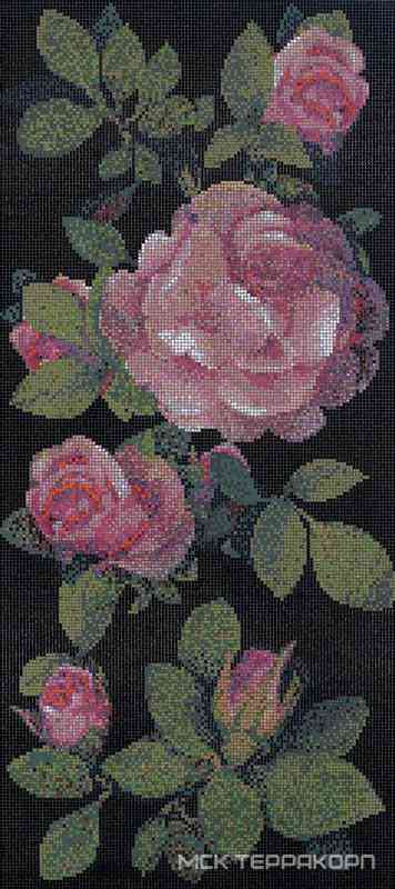 Springrose Nero B (1 кор.=3,73 кв.м) ZZ| 129,1х290,5