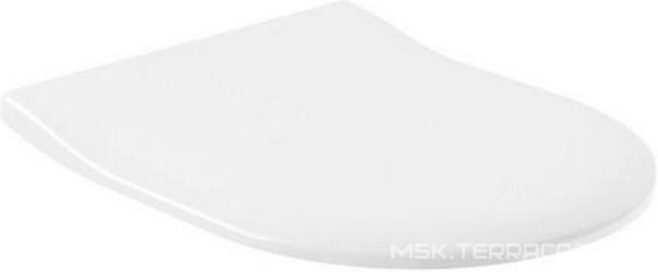 Сиденье для унитаза, с микролифтом, SlimSeat, (цв. 01 white), Subway