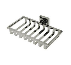 Мыльница метал. решетка "Большая" 220х150мм (цв. brush nikel) 9800 XX