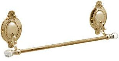 Полотенцедержатель 48х10хh16см, (цв. золото), Oval cristallo Z XXZ