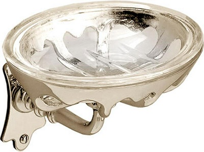 Мыльница настенная стекл., (латунь)  ZZ Devon & Devon Mayfair DD114IN