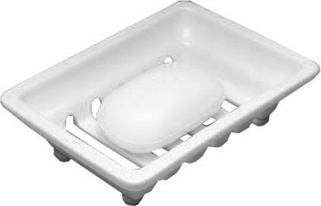 Мыльница настольная, прямоугольная, 165х120хh50мм, керамическая,  ZZ Devon & Devon Grace GR10