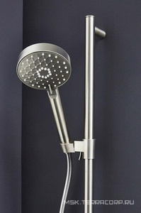 Душевой комплект со штангой (ручной душ, шланг 1.5м, держатель, мыльница), хром Jacob Delafon Awaken E99898RU-CP