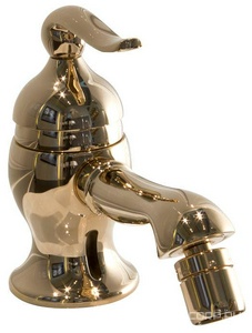 Смеситель для биде, на 1 отв. с д/к, (латунь)  ZZ Devon & Devon Penny ADP10