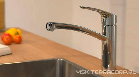 Смеситель для кухни, 160, 1jet, (цв.хром),  M41 ZZ Hansgrohe Focus 31806000