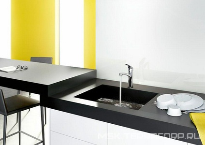 Смеситель для кухни, 160, 1jet, (цв.хром),  M41 ZZ Hansgrohe Focus 31806000