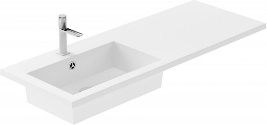 Раковина Цвет и Стиль Джерси 120 L| 120x13x45