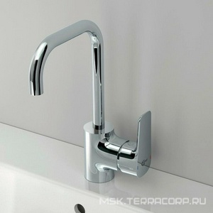 Смеситель для раковины, с трубчатым поворотным изливом, с д/к, (цв.хром), Ceraplan lll ZZ Ideal Standard CeraPlan B0706AA