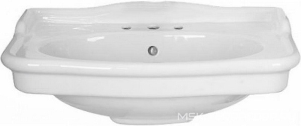 Раковина 675х550мм, с 3 отв.д/смесит., БЕЗ компл. крепл. арт. TWBRF101, Bristol ZZ